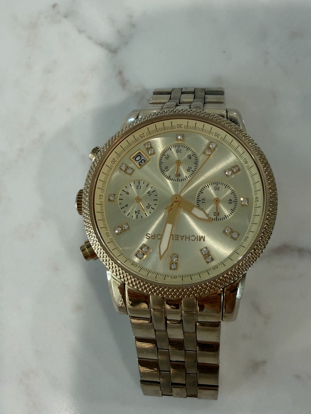 Women’s Micha Kors Gold-Toned Watch